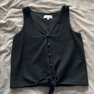Madewell tie tank top